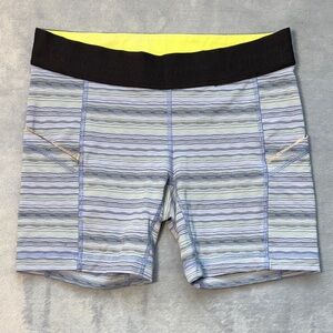 Lululemon Athletica Striped Shorts